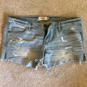 Abercrombie & Fitch jean shorts, size 8
